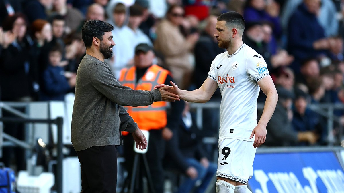 Champchatpod24's tweet image. Žan Vipotnik became the first player in the Championship since Sammie Szmodics (27) and Adam Armstrong (21) in 2023/24 to score 20 goals in a single season yesterday after scoring twice in Swansea City's 2-2 draw with Middlesbrough. 👏

𝗠𝗔𝗥𝗞𝗦𝗠𝗔𝗡! 🔥🎯

#Swans
