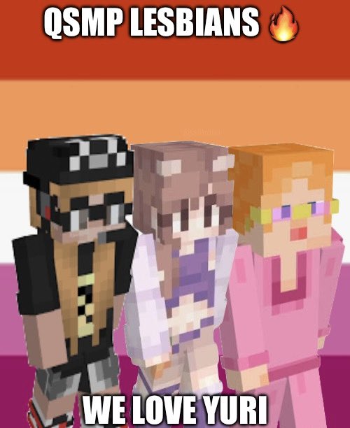 iStarDuo's tweet image. qLesbians carry the #QSMP2