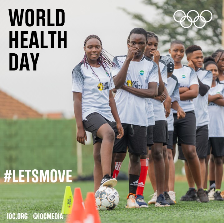 iocmedia's tweet image. Sport supports more than physical health - it protects mental wellbeing too. 🧠

On #WorldHealthDay, IOC reaffirms its commitment to supporting athletes’ mental health - and the power of movement to support us all. Move more. Feel better. #LetsMove 

🔗 oly.ch/4c0LYIl