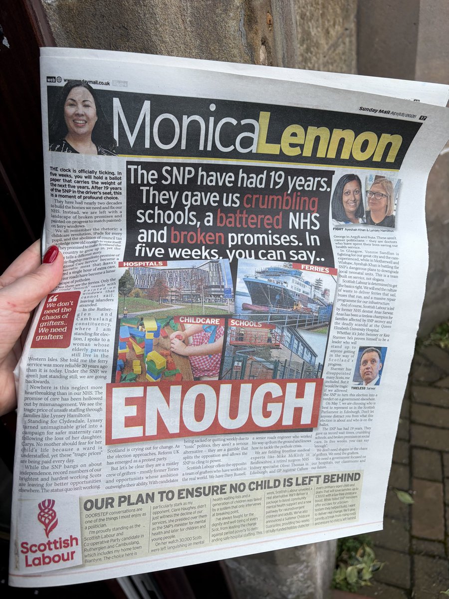 Vote Monica Lennon tweet media