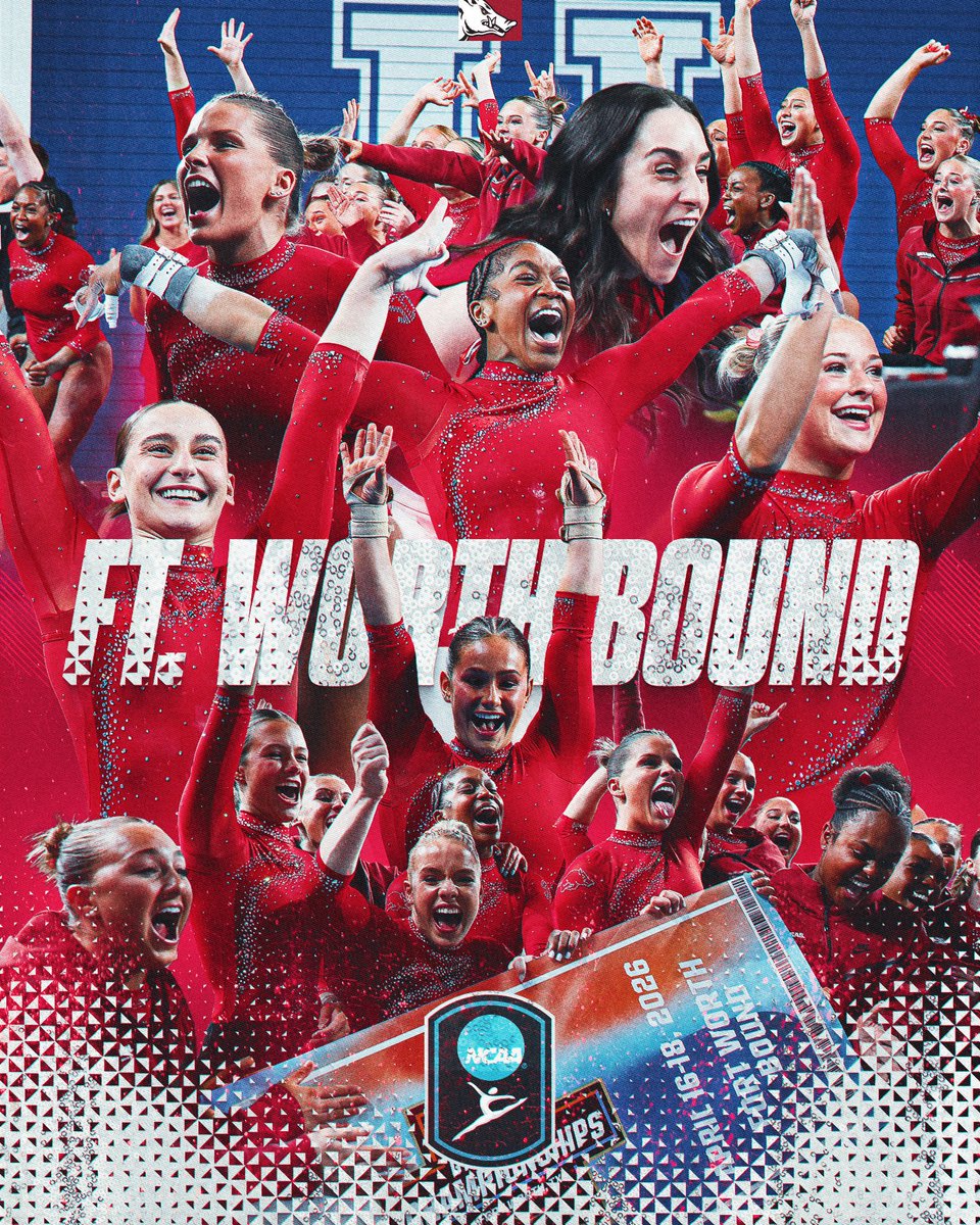 Arkansas Gymnastics 🐗 tweet media