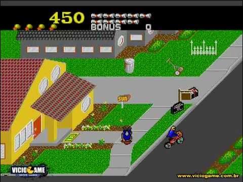 ModoLibre26's tweet photo. Paperboy en Mega Drive fue ese arcade caótico de repartir periódicos esquivando obstáculos: vecinos, perros coches y más. Simple en concepto, pero desafiante y muy adictivo. De esos que parecían fáciles… hasta que jugabas. ¿Lo recuerdas? #Paperboy #SEGA #MegaDrive #RetroGaming https://t.co/lMyOrkcoVp
