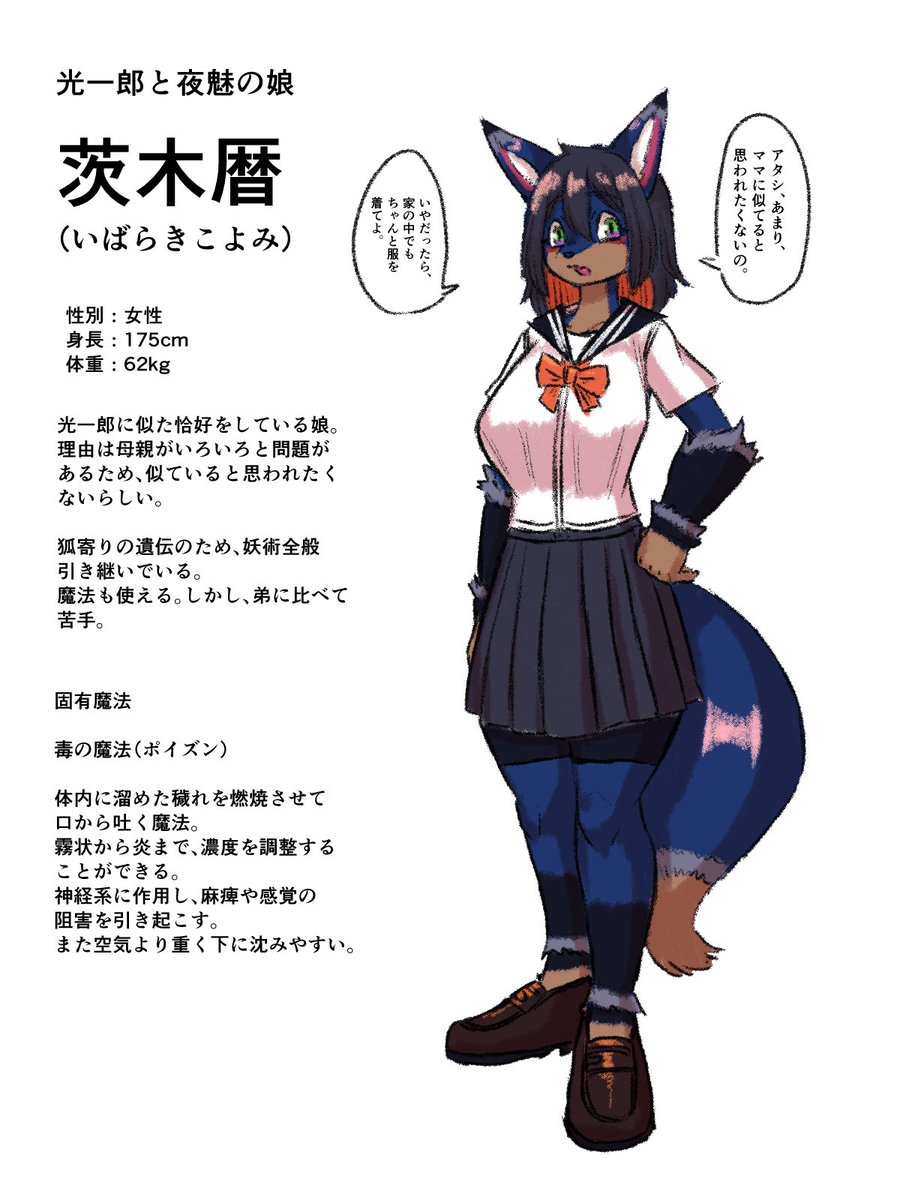 光一郎の夜魅ルートで生まれる子供達。
志戸やんはどのルートでも一番のパートナーの間に誕生する。 