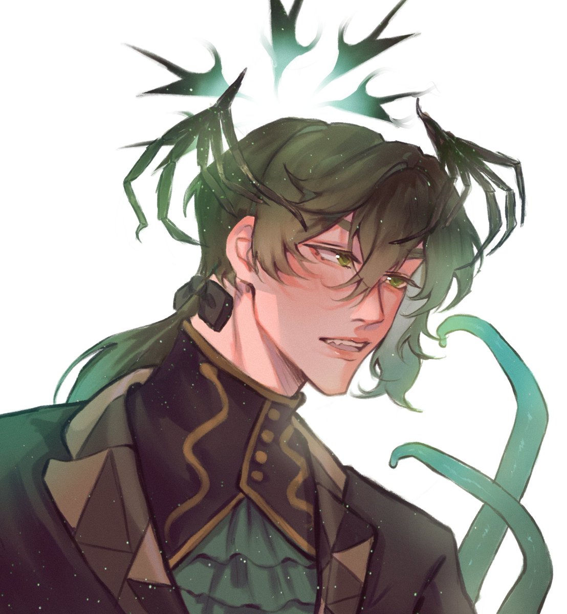 I hate characters with complex designs...imma draw dis man naked next!

#obeymebarbatos