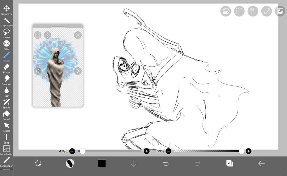 inklingteri's tweet image. Yeah teri finish a fucking animation and immediately start working on another piss drawing of ferryman i have no life and i must draw #onthegrind