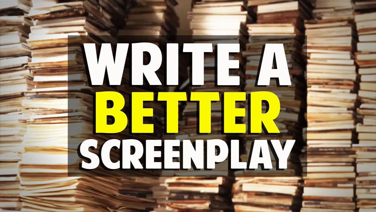 filmcourage's tweet image. 16 Tips To Help You #Write A Great #Screenplay 
buff.ly/oQhXY5w 
#screenwriters