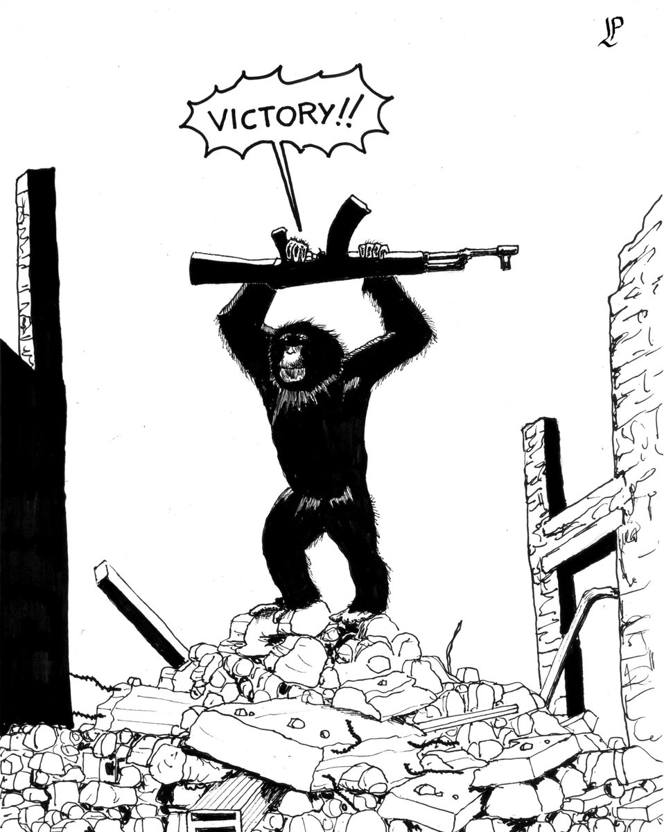 mizahi15's tweet photo. #Karikatür #Humor #Mizah #War
(#Cartoon by Paolo Lombardi, Italy) https://t.co/Npibc0ddmc