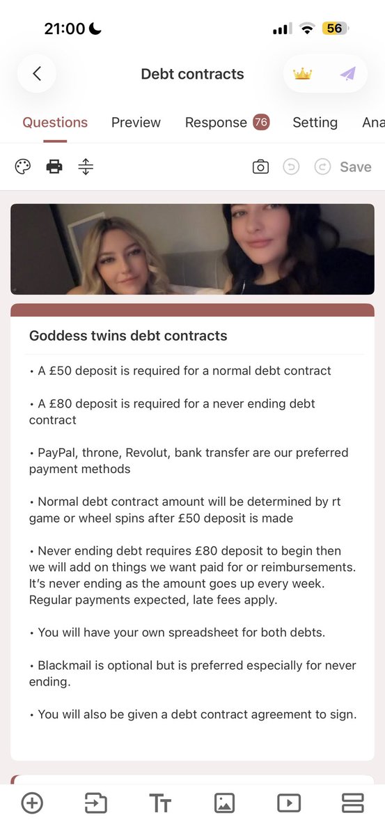 Findom goddess twins 🏴󠁧󠁢󠁳󠁣󠁴󠁿👑 tweet media