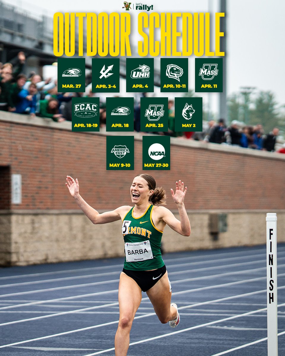 UVM Track & Cross Country tweet media
