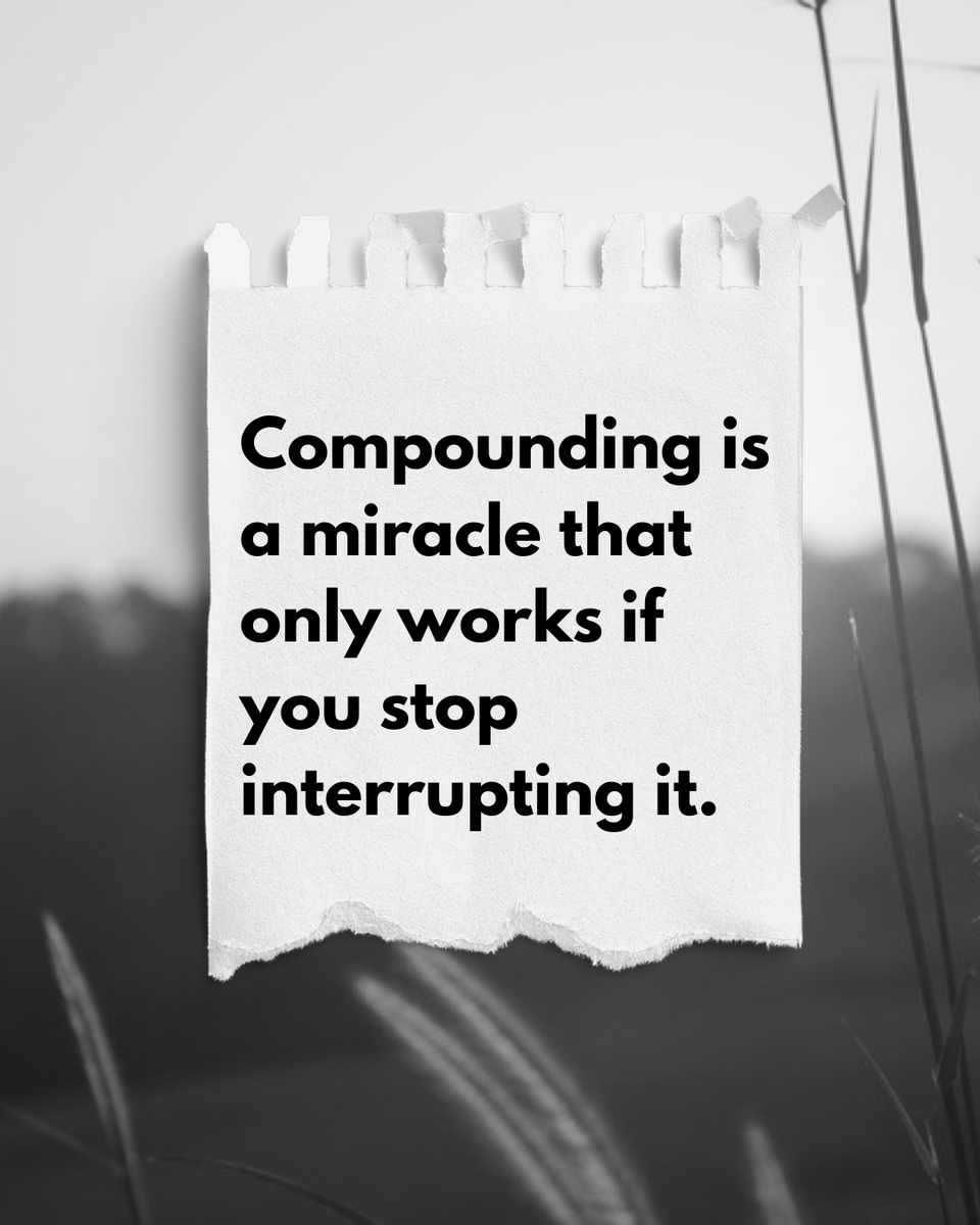 northtechcap's tweet photo. In a brokerage account, your primary job is to protect the compounding effect. 

Preservation of capital must always come before the hope of a few extra percent. https://t.co/ItWG7g0AQP