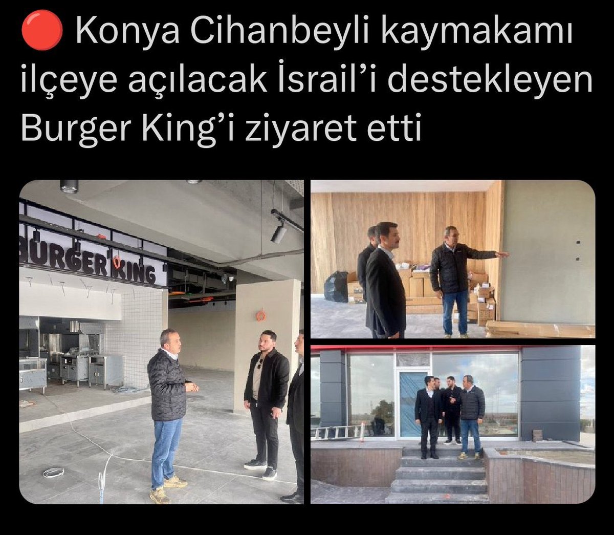 Van halkı Burger King’i protesto ederken Konya Cihanbeyli kaymakamı ziyaret ediyor!

Bu nasıl aymazlık! Bu nasıl devlet adamlığı?
