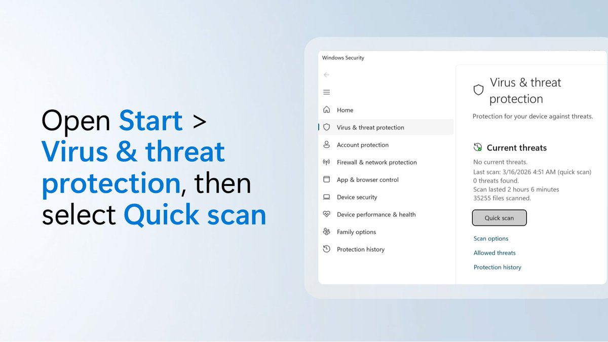 Microsoft Support tweet media