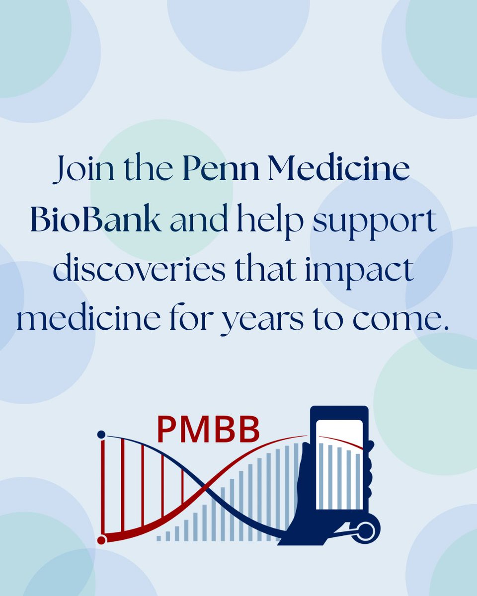 The Penn Medicine BioBank tweet media