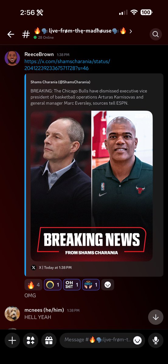 GILTYPLEAZURE's tweet image. Where were you on the day the city of Chicago
Got hope again? Goodbye, AKME. 
You won’t be missed 

We were losing our minds in the BullsHQ.
Hop in our BullsHQ Discord here⬇️
discord.gg/QjWrHM8R48

And Join Our BullsRoundtable Community here:
roundtable.io/sports/nba/bul…

Hell of a