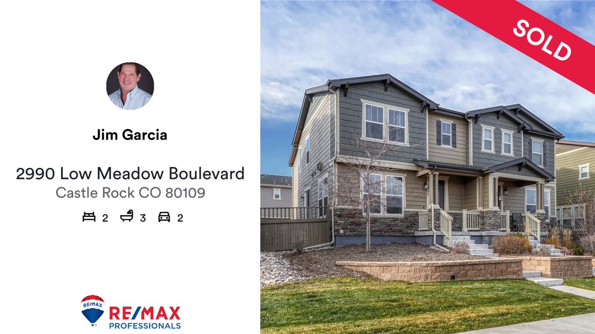 CastleRockRE's tweet photo. 🛌 2 🛀 3 🚘 2
📍 2990 Low Meadow Boulevard, Castle Rock, CO, 80109

My latest sale on RateMyAgent.

https://t.co/SjxXVHo7dK

...
#ratemyagent #realestate https://t.co/L6CdIECqXI