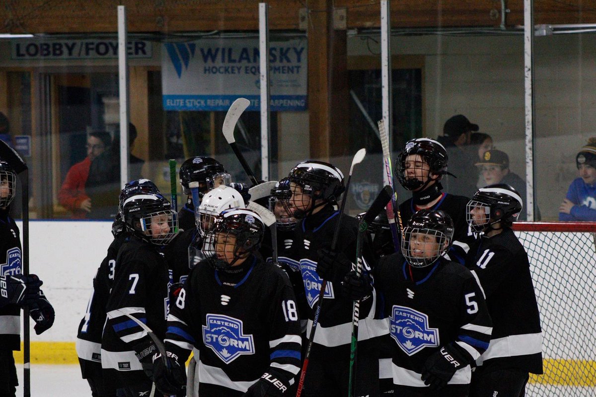 EastendStorm's tweet photo. π¨ Playoffs update. Our U13B1 team has checked themselves into a semifinal match later this week with a 2-0 win over the Hawks. #GoStormGo β‘οΈ#StormyMonday at the #GHAplayoffs https://t.co/UfyJ4zQUvX