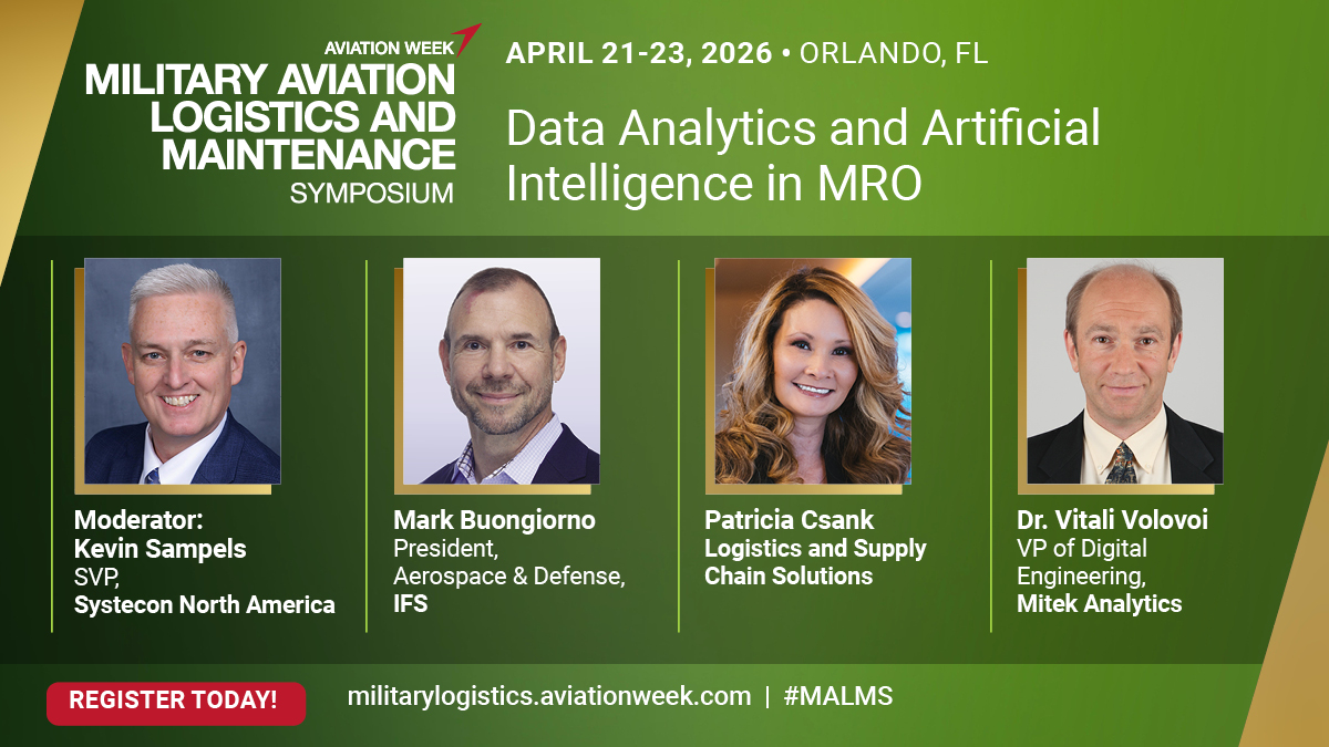 AvWeekEvents's tweet image. 🚀 Discover how AI &amp;amp; Data Analytics are transforming MRO! From predictive maintenance to proactive strategies, learn how to reduce costs &amp;amp; boost efficiency. 🌐

#MRO #DataAnalytics #ArtificialIntelligence #Aerospace #Defense #PredictiveMaintenance #OperationalEfficiency