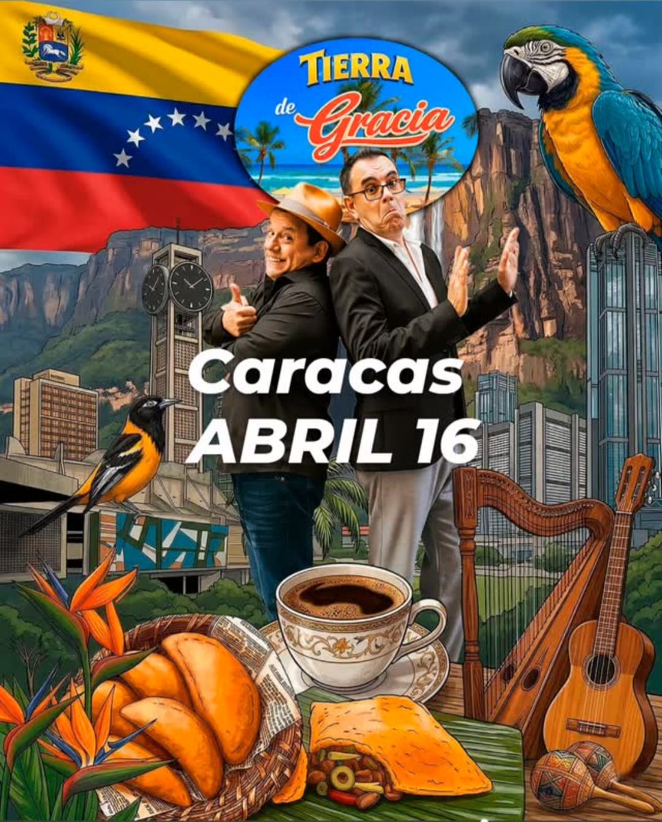 emilioloveraof's tweet photo. Nos vemos este jueves, 16 de abril en el Anfiteatro El Hatillo en Caracas. 

Entradas a la venta en https://t.co/6cddu6fNrd 
@LACOMEDIALOCAL https://t.co/mQjRfrLGTn