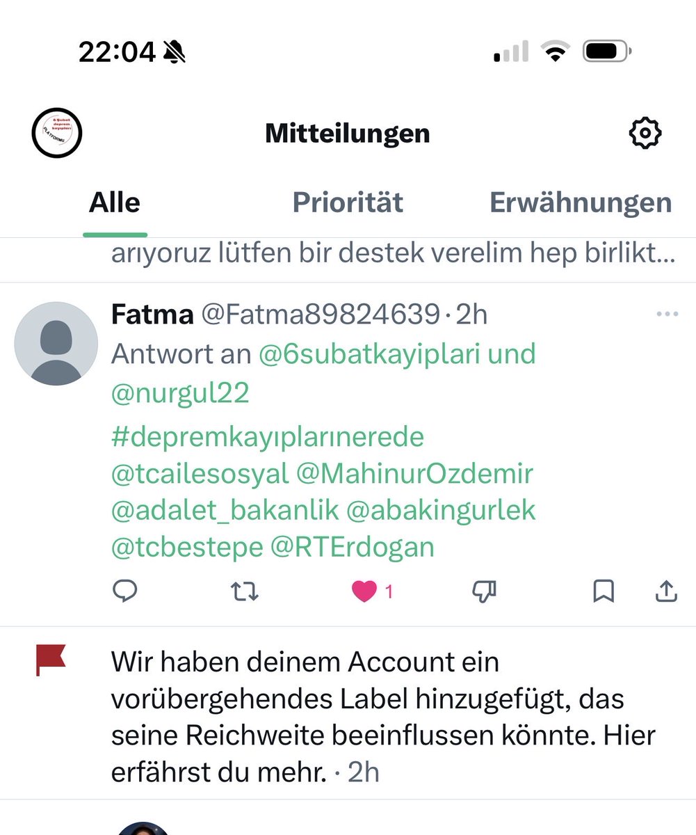 6Subatdepremkayiplariplatformu Official tweet media