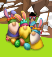 olokogame's tweet photo. We hope you have a wonderful Easter! Closed beta players can still admire cool decorations on Oloko until the end of the week, just like Nico &amp; Marla!

Find out how to test the current version on Oloko .eu!

Also, stay tuned for Open beta news soon!
- Your Oloko Team https://t.co/nC8L45X7ra
