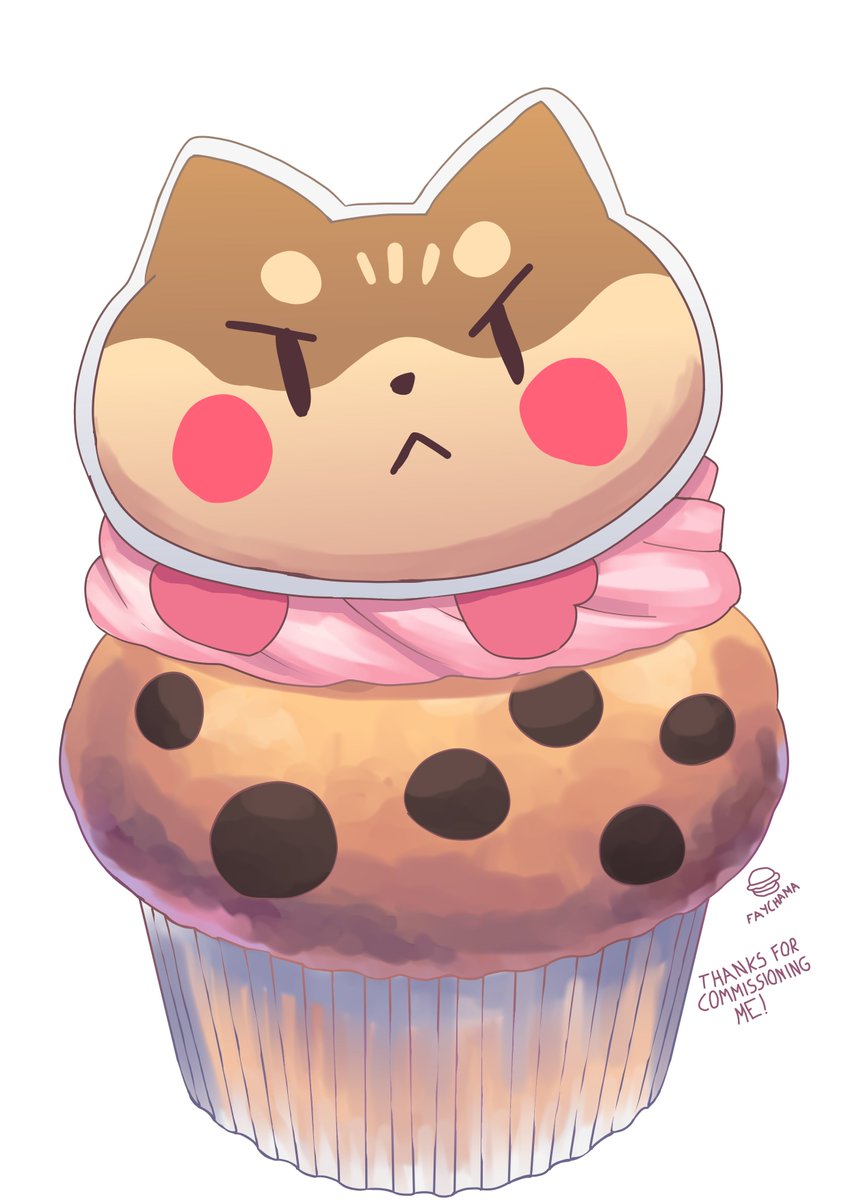 I made this shibe muffin for @/NinanininVT !!
Please eat it with moderation, it has a lot of sugar
Thanks for commisioning me!!
#Art4Nina
