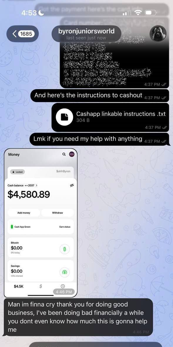 motionhitgng's tweet photo. Ìñ MÖñÈ¥ WÈ †RÚ§† ☑️

Cc debit linkables available right now and different banks and different banks also dm me for getting paid #spam #elsed #bist100 #hisse #dizipal #astor #borsa #zagabet #rinabet #privacy #yrkkh #naagin #infosec #hackathon #kalilinux #malware #Targe https://t.co/qGH49DXh49