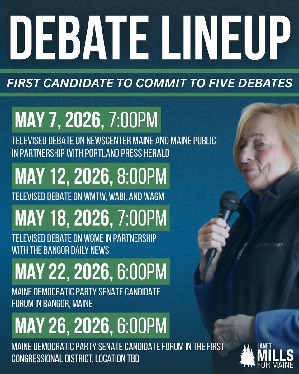 Janet Mills tweet media