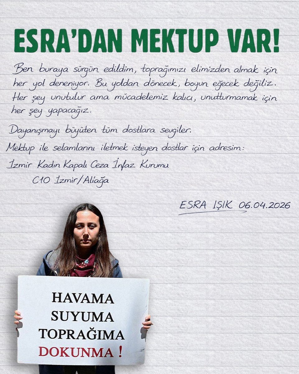 Akbelen Yuvamız Vermeyeceğiz 🌱🫒🌲 tweet media