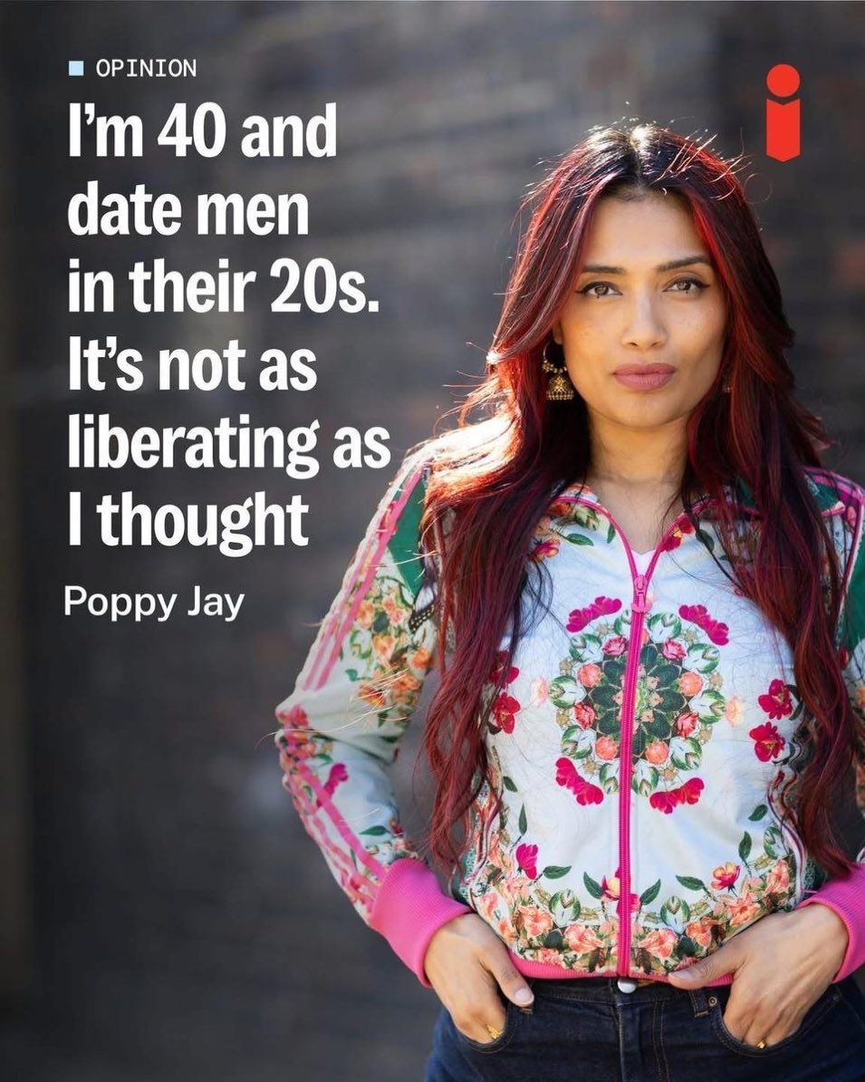 Shlomolevi7's tweet image. #PoppyJay admits #dating #younger #men is not #liberating for #women! but #delusional #broke #office #slaves still #lie to #themselves Opening your #legs to a 20 year old won't pay #bank #debt. Without #wealth you are not a #cougar you are just #cheap. Stop #faking #power. #Truth
