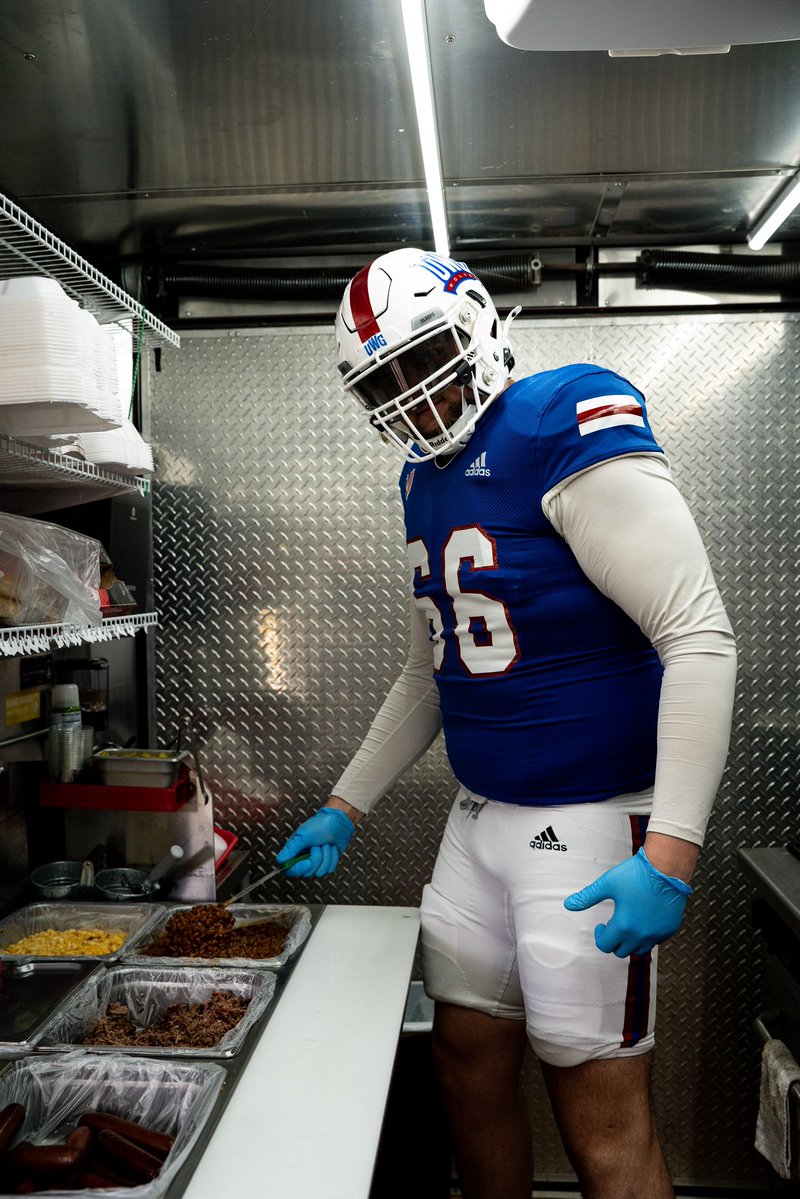 UWGFootball's tweet image. Cookin’ up this week‼️

Food Truck Throwdown THIS Saturday 10AM. 

#BuiltForMore