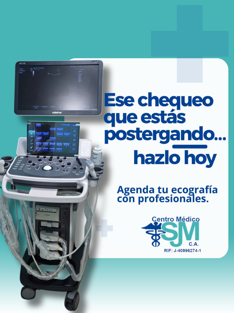 Centro_SJM's tweet photo. Las ecografías son estudios seguros, rápidos y fundamentales para evaluar tu salud de manera precisa 🩺✨. Ya sea para control, seguimiento o diagnóstico, realizar este estudio a tiempo puede marcar una gran diferencia.

#Ecografía #EstudiosMédicos #Diagnóstico #Prevención https://t.co/pJBYMG98zS