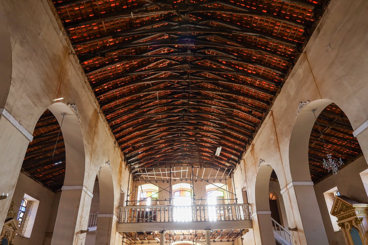 GovernoMA's tweet image. ⛪ Restauração da Igreja São João Batista iniciada! O #GovMA deu início às obras no Centro Histórico de São Luís, preservando o patrimônio cultural e valorizando a memória da cidade.

#GovernoMA #Cultura