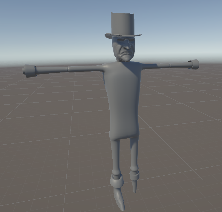 saturnalia_dev's tweet photo. We are starting to design character prototypes (for now, only 3D modeling). This is a boarding school teacher who transforms at certain moments in the game, we’ll share more details about this mechanic in the future.

#horrorgame #indigame #videogames #unity #blender https://t.co/ndKIkzBGnq