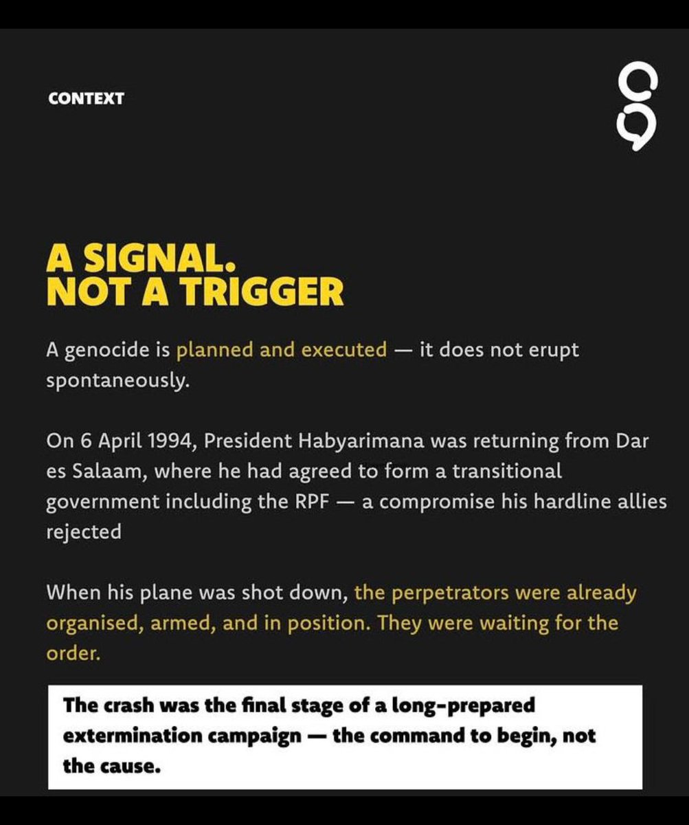 mutrickure84's tweet photo. 1/2: Deniers will continue to deny, but sufficient evidence exists showing the Genocide against the Tutsi was long-planned until it was executed. We will continue to fight its ideology with all our might. Alluta Continua https://t.co/t6rUmca7SZ