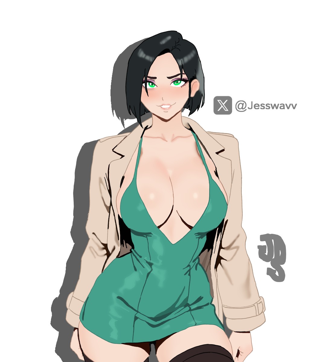 Jessdrawsv's tweet photo. Viper ready for the party 💚💚🐍

#VALORANT #Valorantart #viper #digitalart #r34 https://t.co/vRNmEd9WKR