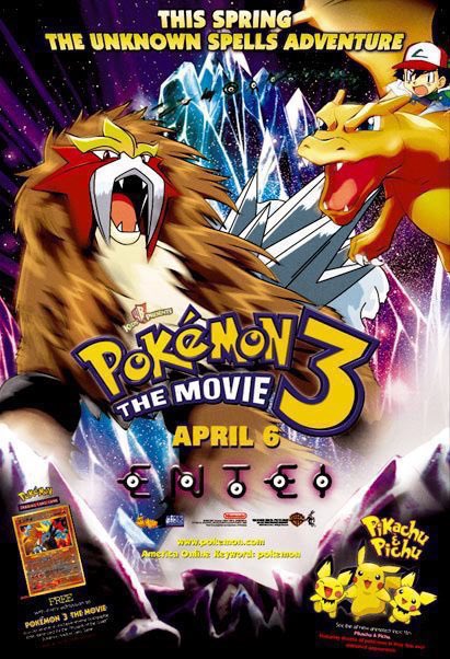 FilmNewsNos's tweet photo. 🎬MOVIE HISTORY: 25 years ago today, April 6, 2001, the movie ‘Pokémon 3: The Movie’ opened in US theaters!
#VeronicaTaylor #EricStuart #IkueOtani #RachaelLillis #MaddieBlaustein #KayzieRogers #RodgersParsons #TaraJayneSands #Pokemon #KunihikoYuyama https://t.co/OUvAQSCnKJ