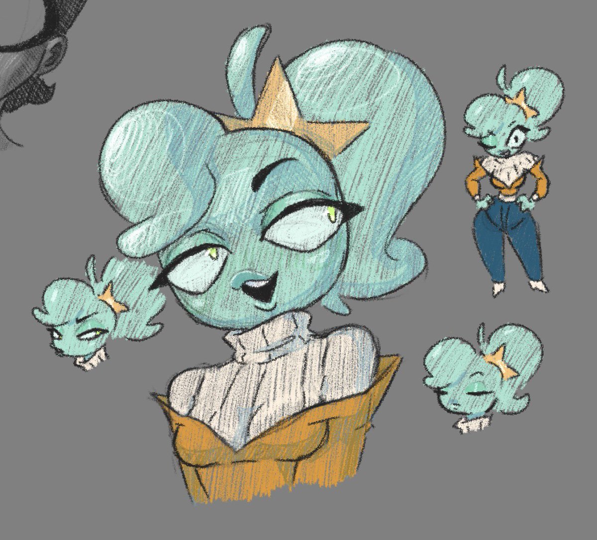 Troiseff's tweet photo. Nel Star Sweepers Doodles
@OhTheSunnySide 
#StarSweepers #fanartㅤㅤㅤㅤ https://t.co/ppGkA7i34P