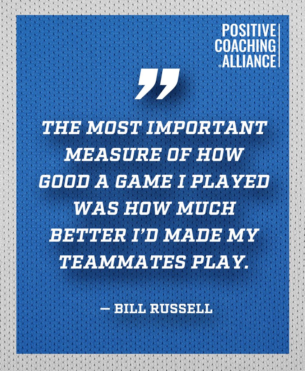PositiveCoachUS's tweet image. Success isn’t just about individual performance, it’s about how we lift up the people around us. When young athletes learn to support and uplift their teammates, everyone benefits.

#MondayMotivation #Teamwork #PositiveCoaching #YouthSports #PCA