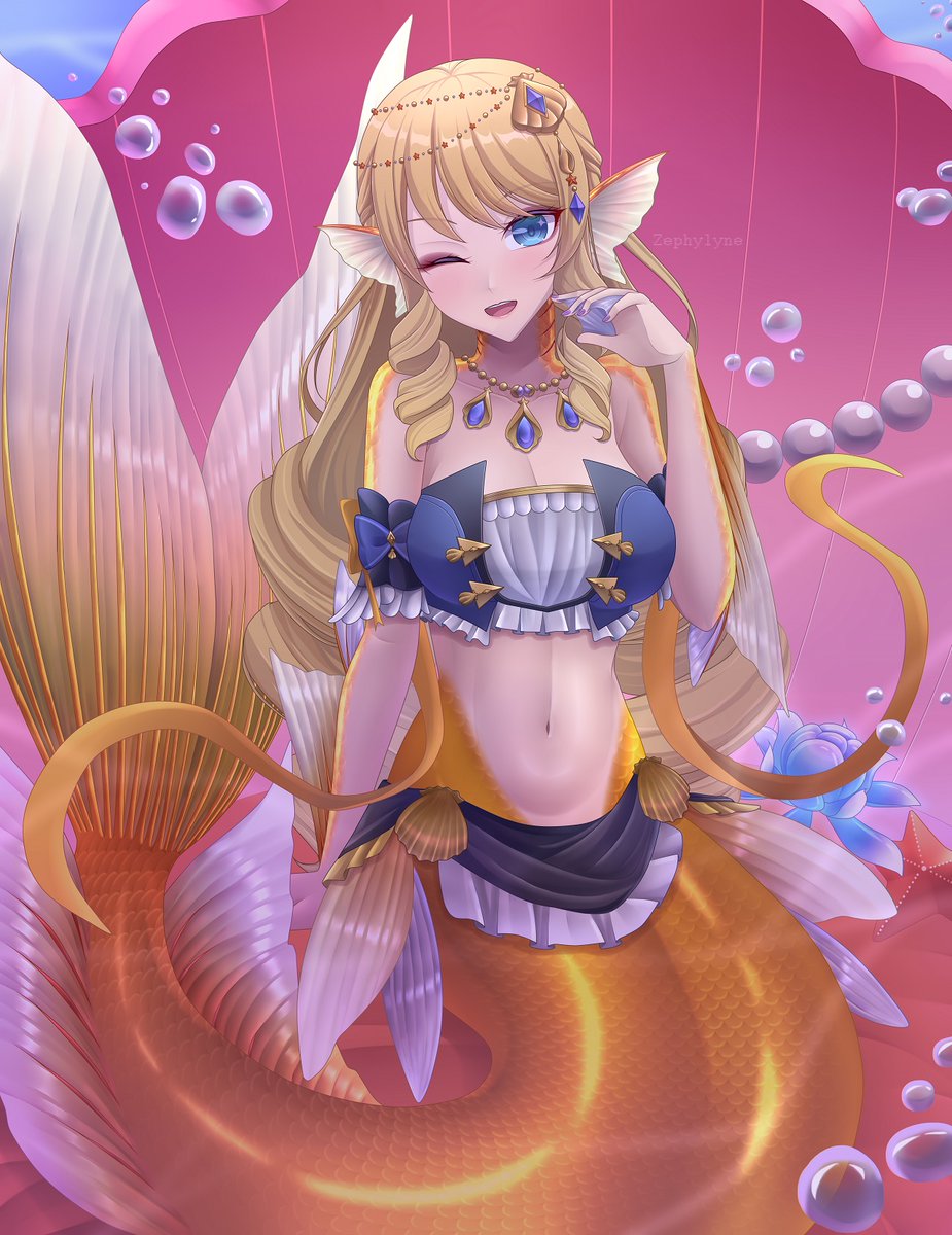 #genshin #原神 #人魚 #mermaid #MonsterGirls #モンスター娘
