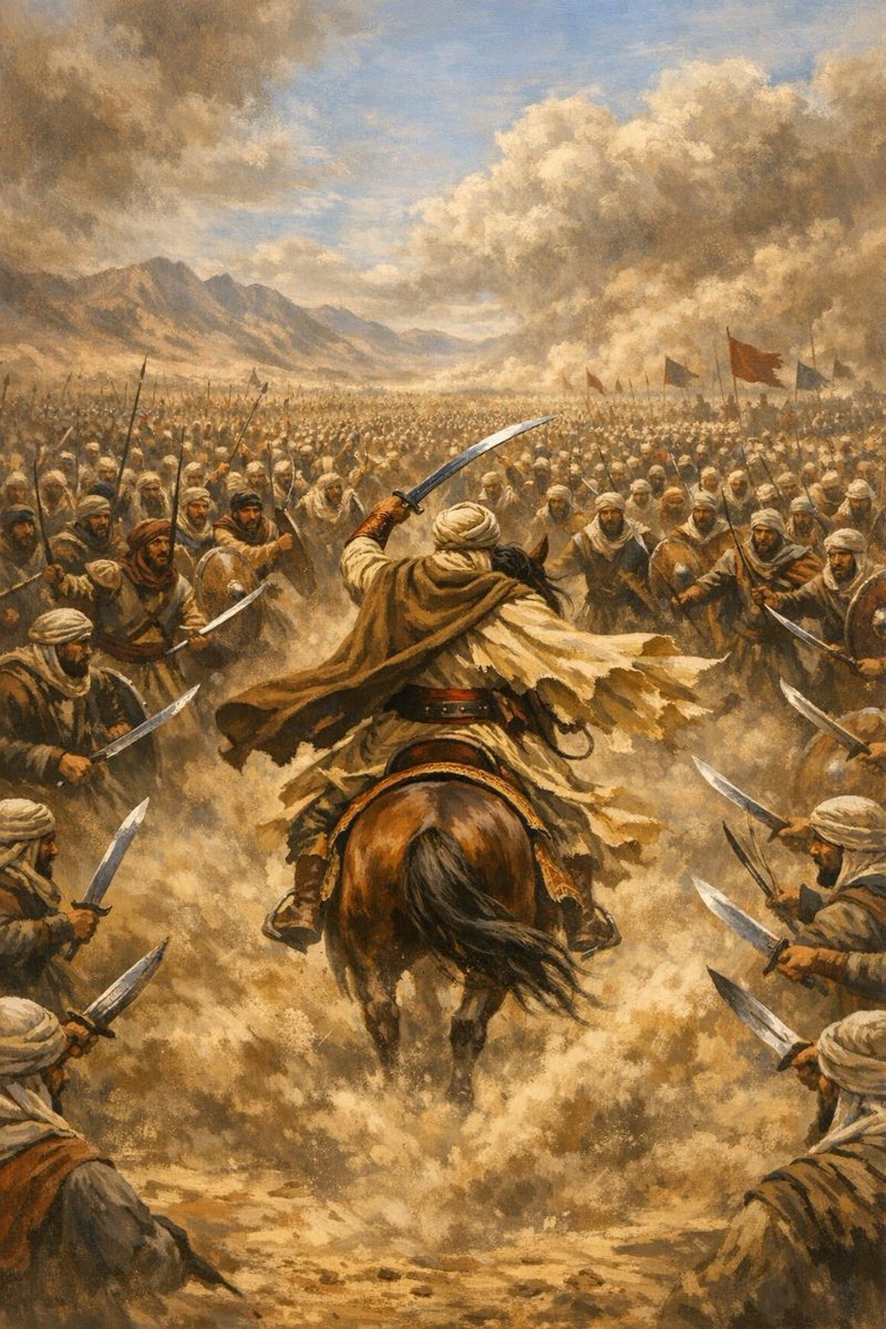 ju7dr_'s tweet photo. شهدت نمير مع بني عامر يوم فيف الريح، ثم إن بني عامر جالوا
جولة. فالتفت عامر بن الطفيل فسأل عن بني نمير فوجدهم قد تخلفوا في قتال القوم. فرجع عامر يصيح يا صباحاه يا نميراه ولا نمير لي بعد اليوم، حتى أقحم فرسه وسط القوم. فذكروا أن عامرا يومئذ طعن بين ثغرة نحره إلى سرته عشرين طعنه. https://t.co/GzhiPN4tOJ