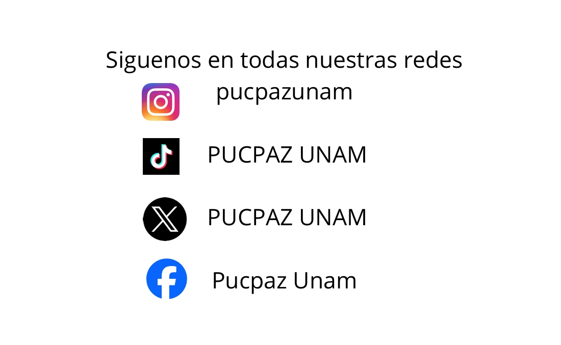 PUCPAZ UNAM tweet media