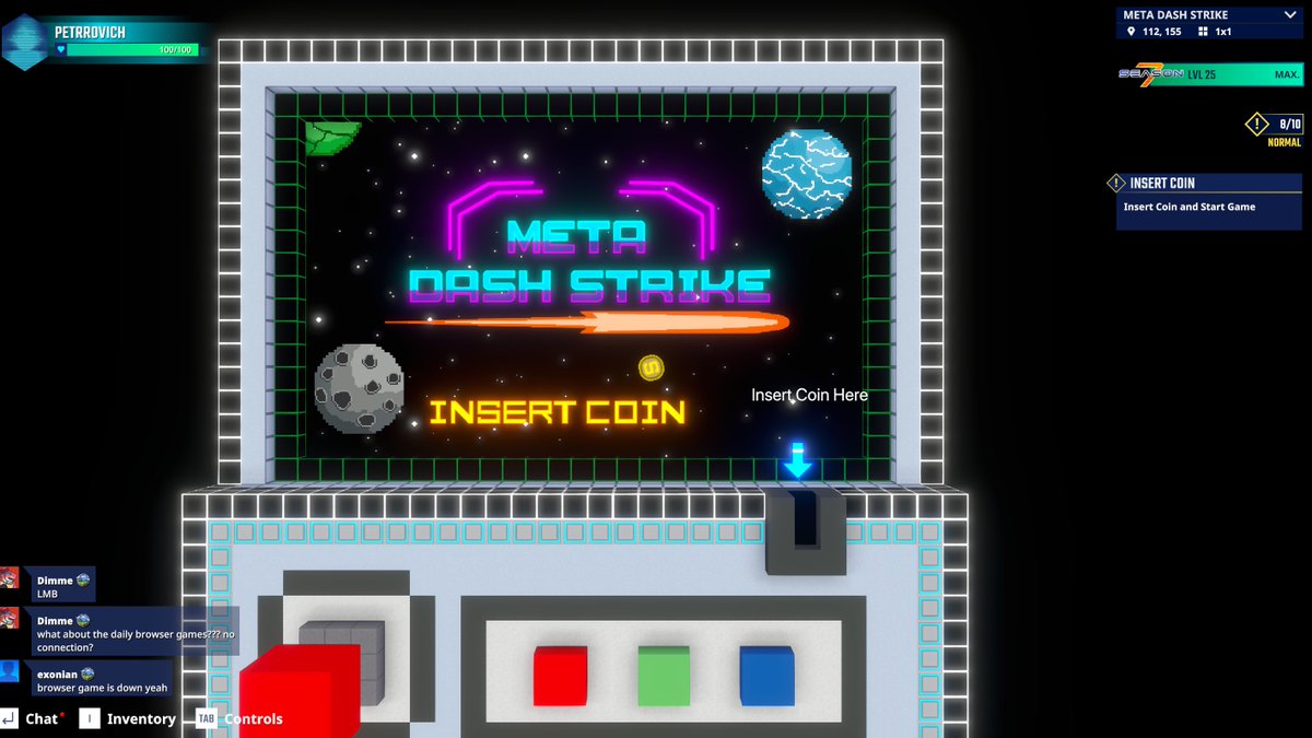 Alexand34675719's tweet photo. Retro menu vibes hit hard in The Sandbox Season 7. Screenshot taken. @TheSandboxGame  https://t.co/aaCnEa0ozI #Season7 https://t.co/ZHAoZPfwoZ