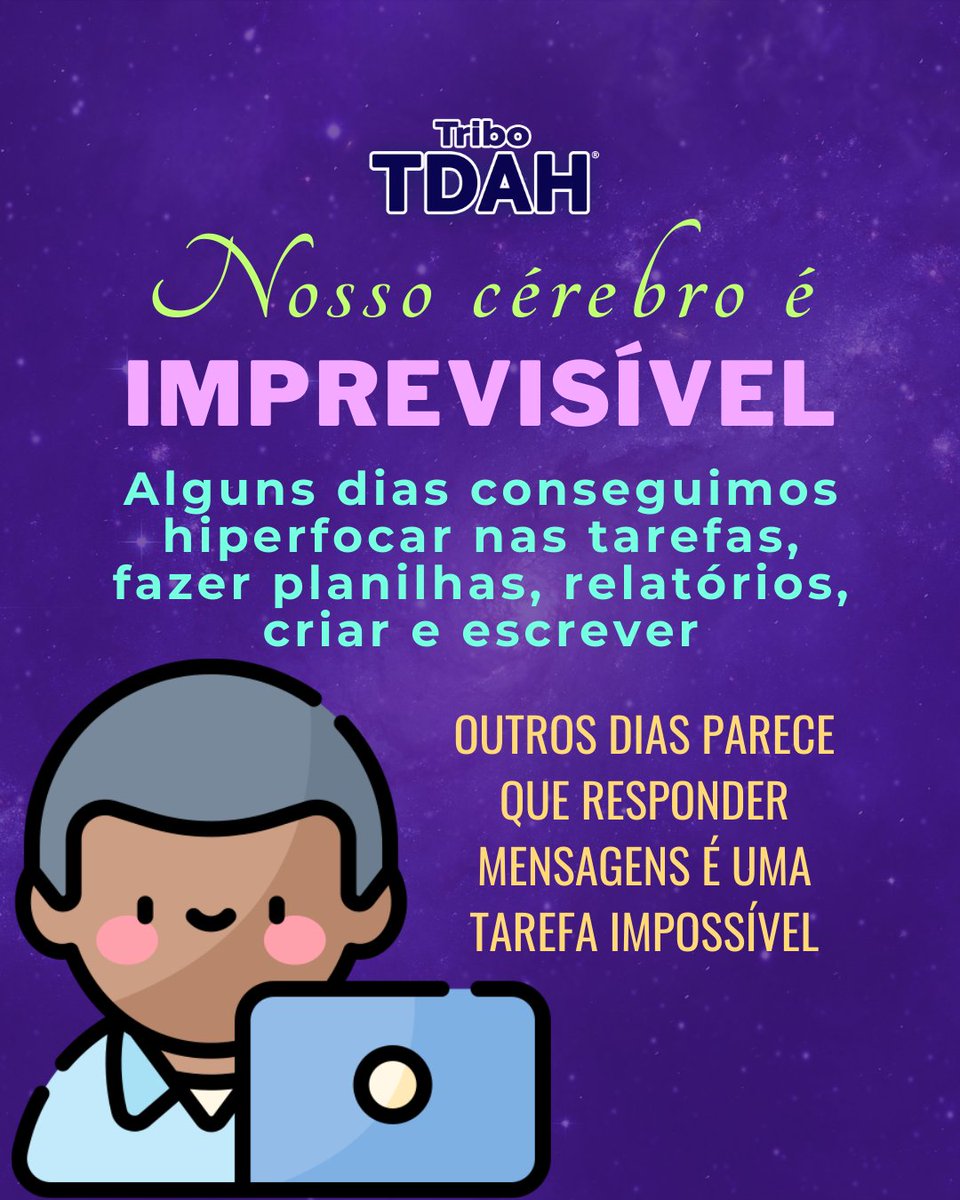 Tribo TDAH® - Apoia.se/TriboTDAH tweet media
