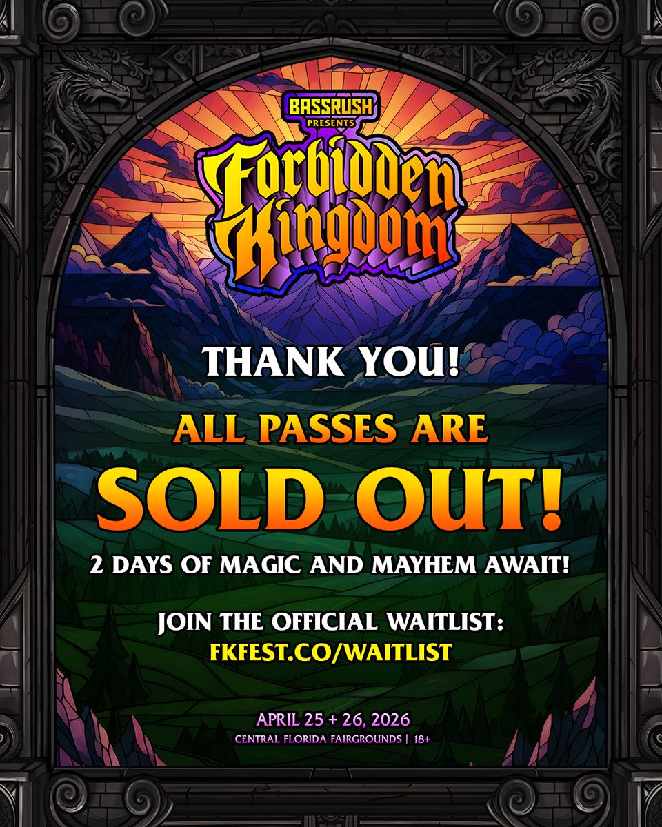 Forbidden Kingdom Fest 🏰🛡⚔️ tweet media