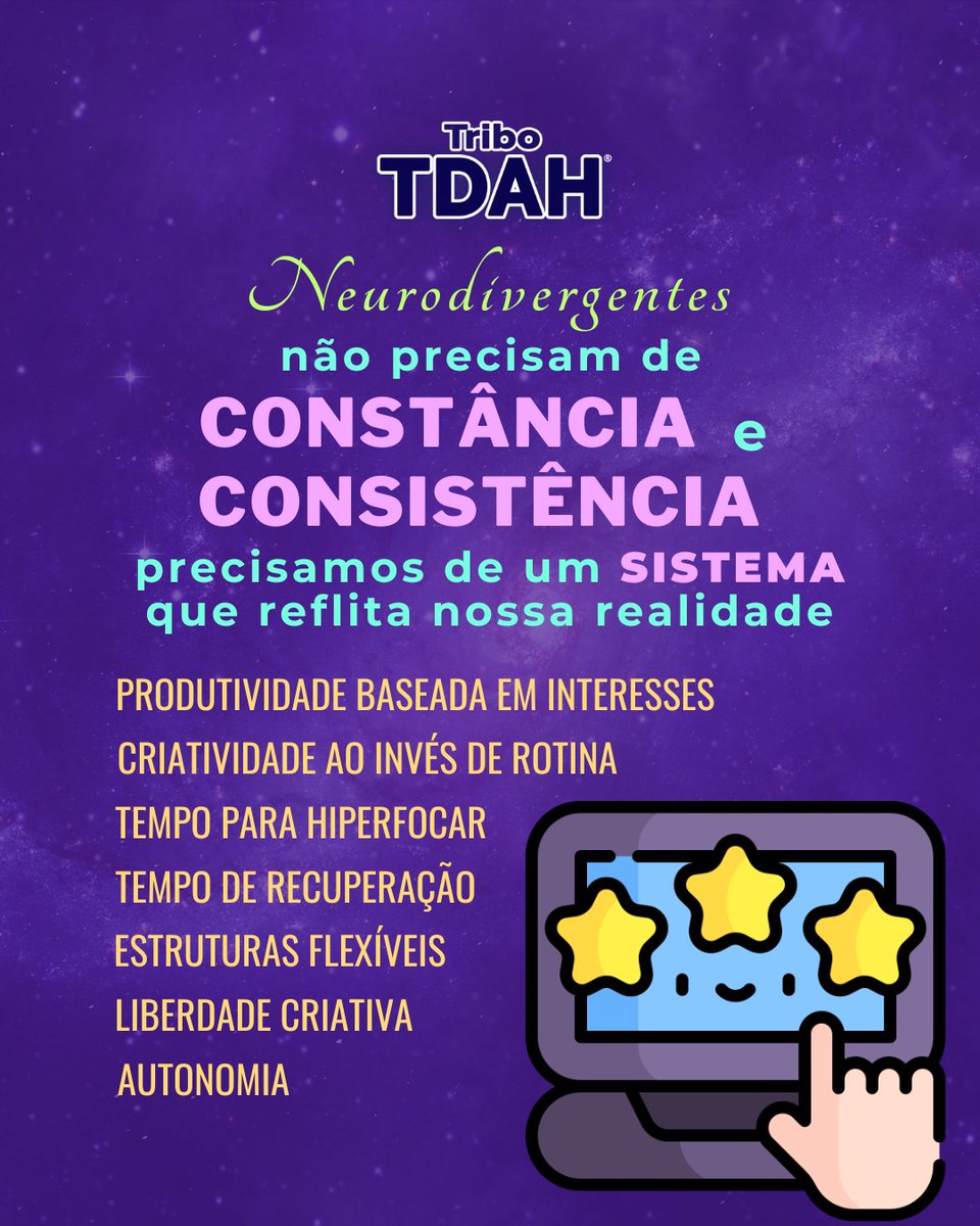 Tribo TDAH® - Apoia.se/TriboTDAH tweet media