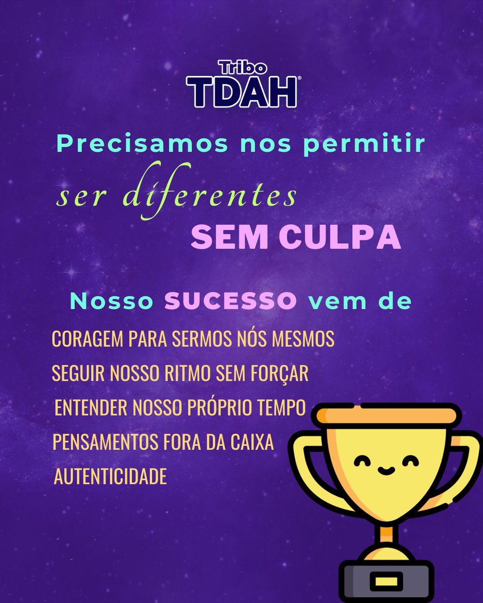 Tribo TDAH® - Apoia.se/TriboTDAH tweet media