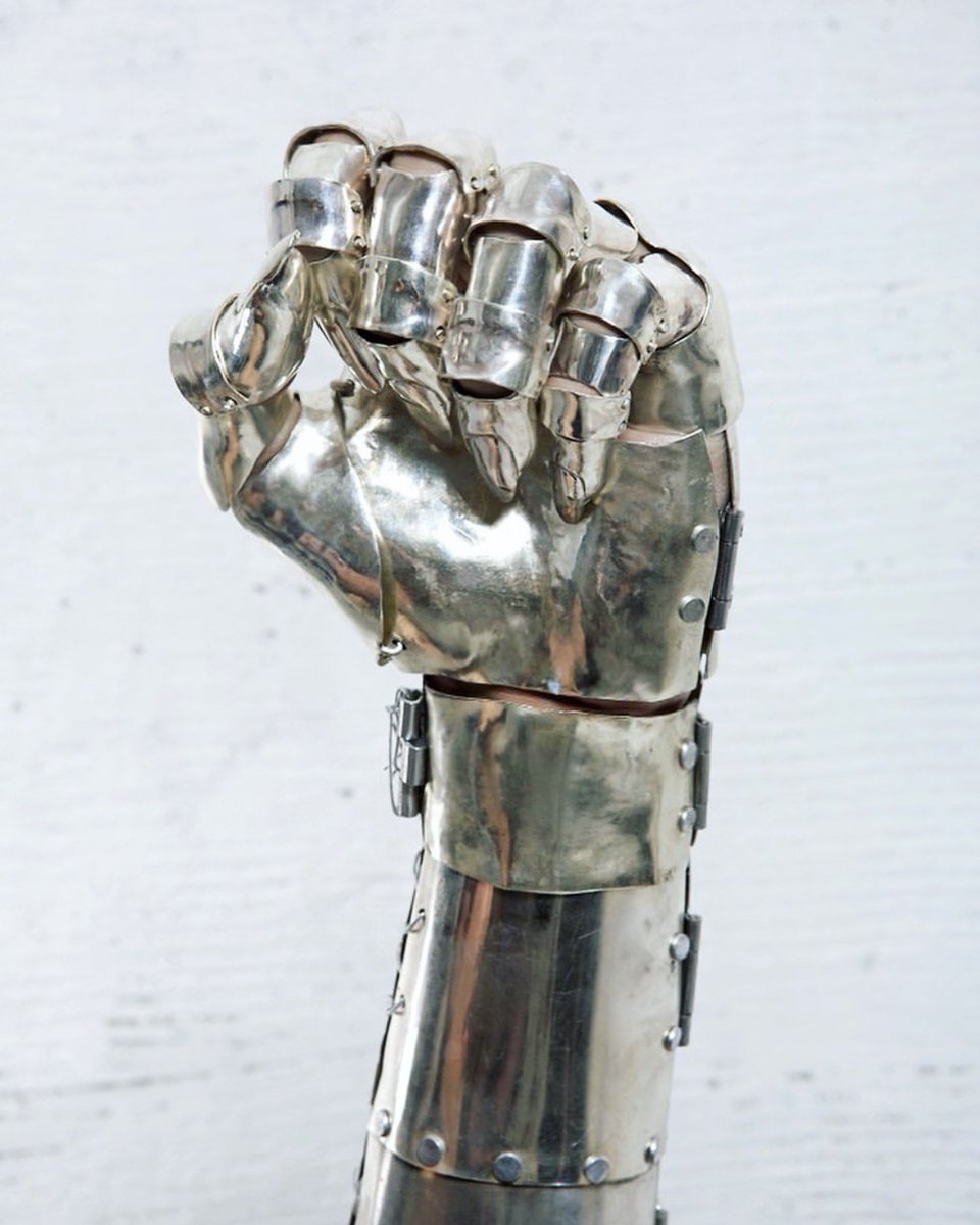 solisolsoli's tweet photo. Fangophilia Taro's Full Arm Armor, 2013 https://t.co/aA6lxsUyLO