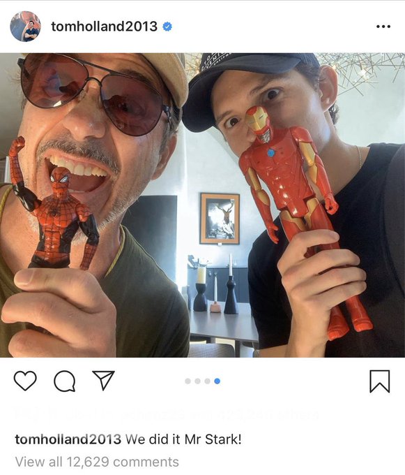 No Context Tom Holland tweet media