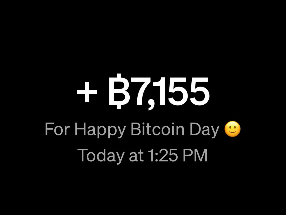 CryptoEmpressX's tweet photo. Thank you @CashApp 
Happy Bitcoin Day! 🔥💪🏼 https://t.co/AZNzlWHCpK