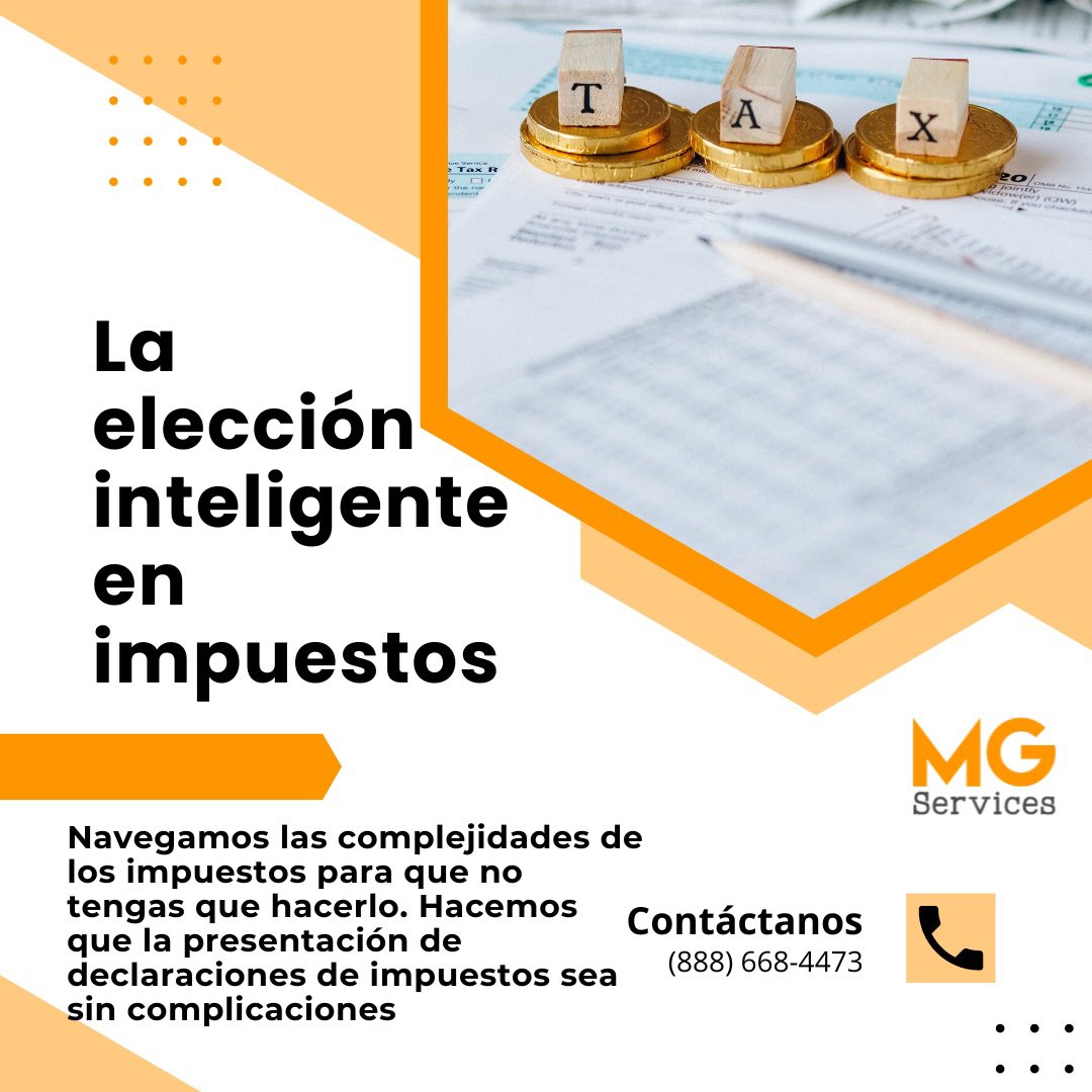 mgservicesusa's tweet photo. ¿Listo para tomar una decisión fiscal inteligente?
Construyamos una estrategia que funcione para ti. Agenda tu consulta hoy.

#EstrategiaFiscal #ImpuestosInteligentes #PlanificaciónFiscal #SomosMGServicesUSA https://t.co/jixdX5YZS7